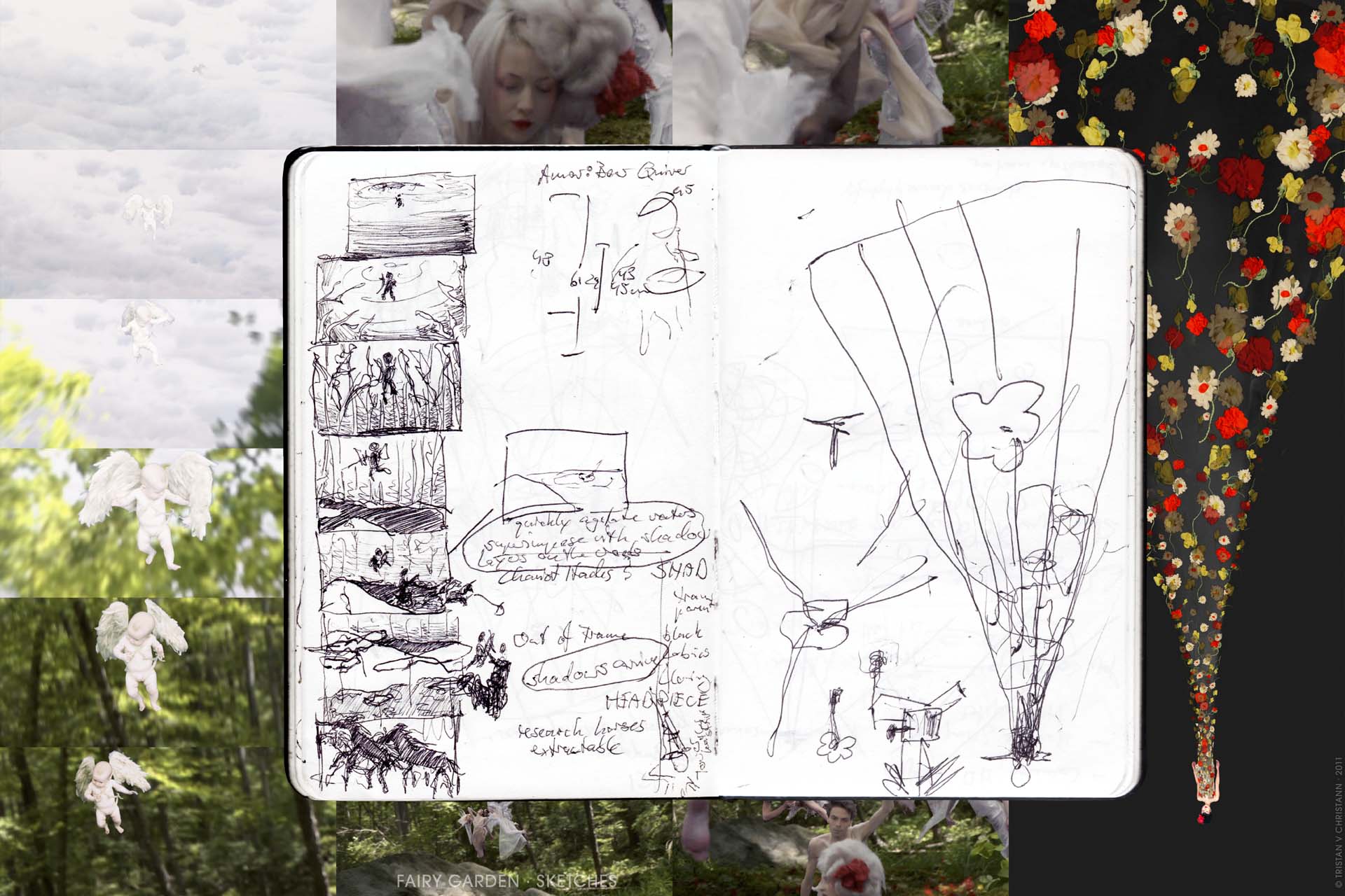 Tristan V Christann, Fairy Garden, essay, 2011, Elisa Palomino, Eternal Spring, Spring 11, Fairies, Persephone